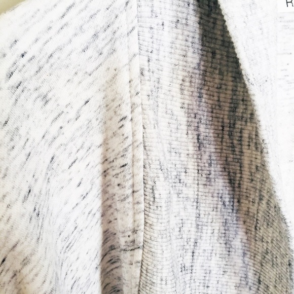 RICKIS REVOLUTION Cocoon Open Front Sweater With Long Sleeves Grey Size XS - Picture 4 of 6